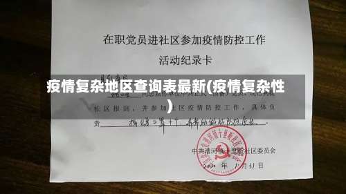疫情复杂地区查询表最新(疫情复杂性)-第3张图片
