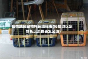 疫情地区宠物托运流程表(疫情地区宠物托运流程表怎么填)