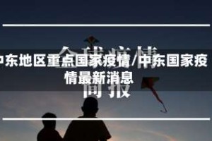 中东地区重点国家疫情/中东国家疫情最新消息