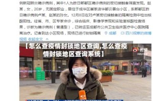 【怎么查疫情封锁地区查询,怎么查疫情封锁地区查询系统】
