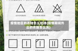 疫情地区的衣物怎么处理(疫情期间外出的衣服怎么洗)