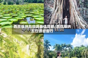 西双版纳五日游最佳攻略/西双版纳五日游自由行