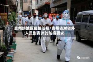 贵州跨地区疫情防控/贵州省对省外人员到贵州的防疫要求