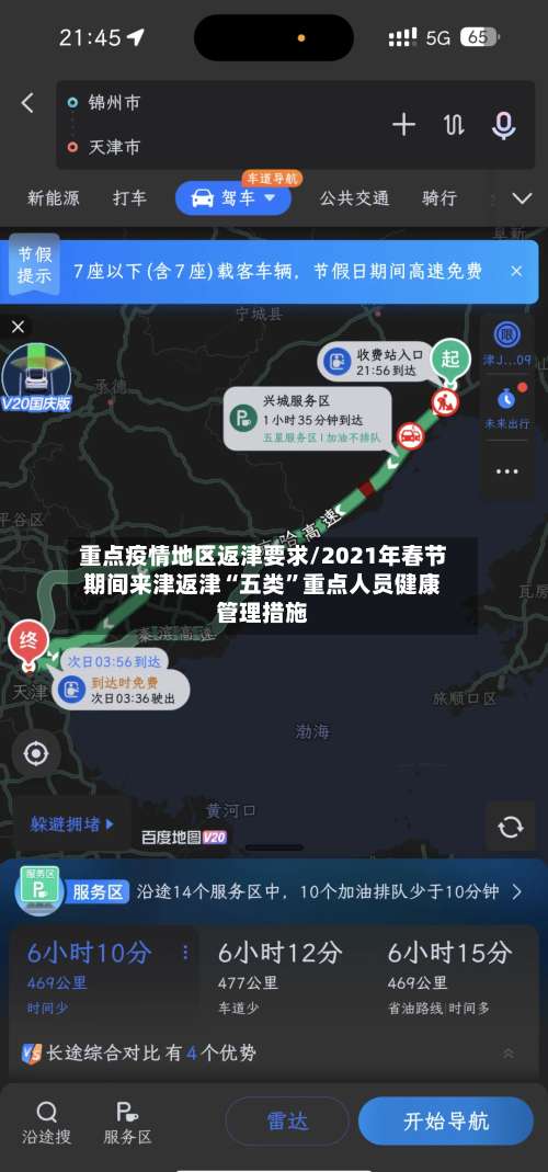 重点疫情地区返津要求/2021年春节期间来津返津“五类	”重点人员健康管理措施-第1张图片