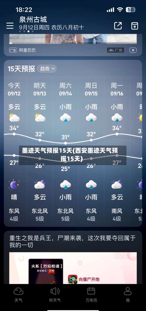 墨迹天气预报15天(西安墨迹天气预报15天)-第2张图片