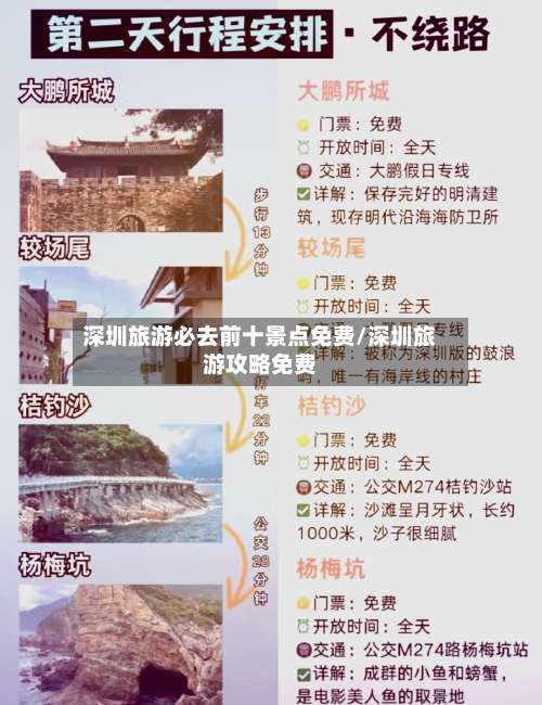 深圳旅游必去前十景点免费/深圳旅游攻略免费-第1张图片