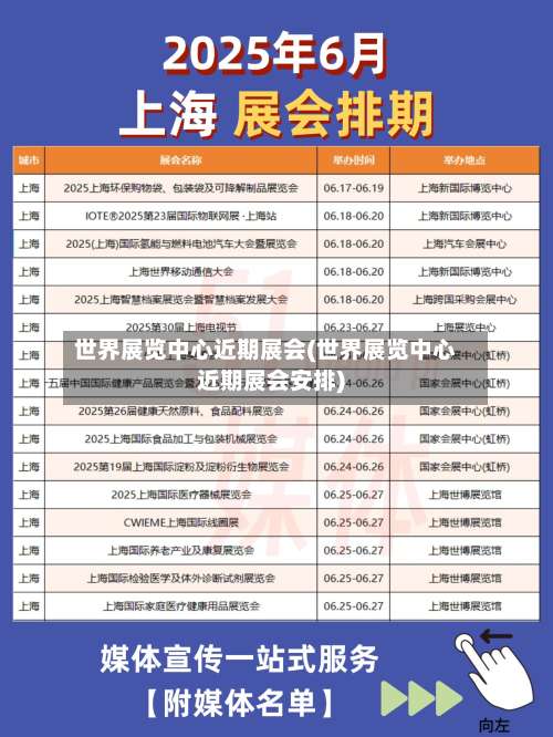 世界展览中心近期展会(世界展览中心近期展会安排)-第1张图片