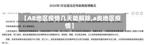 【AB地区疫情几天能解除,a类地区疫情】-第2张图片