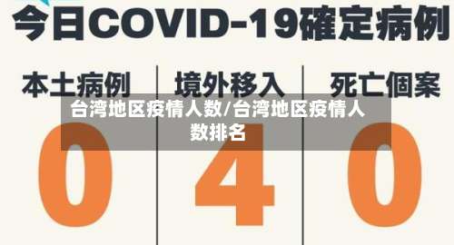 台湾地区疫情人数/台湾地区疫情人数排名-第2张图片