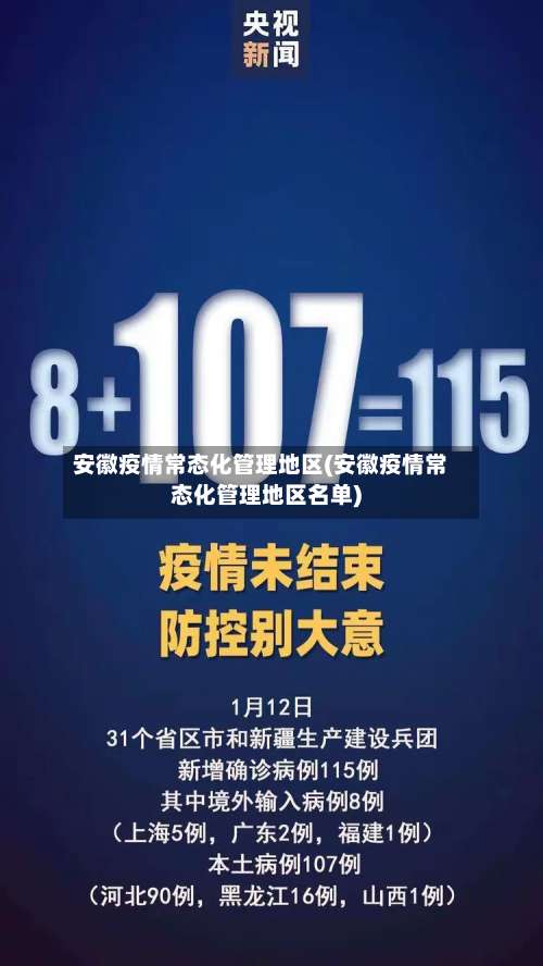 安徽疫情常态化管理地区(安徽疫情常态化管理地区名单)-第1张图片