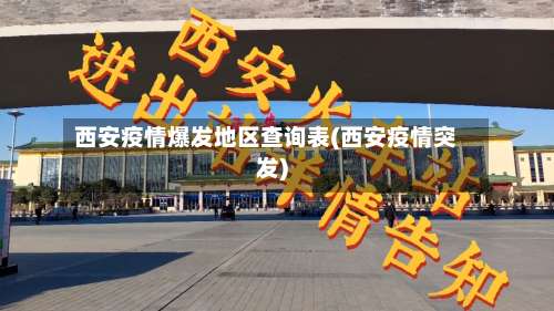 西安疫情爆发地区查询表(西安疫情突发)-第3张图片