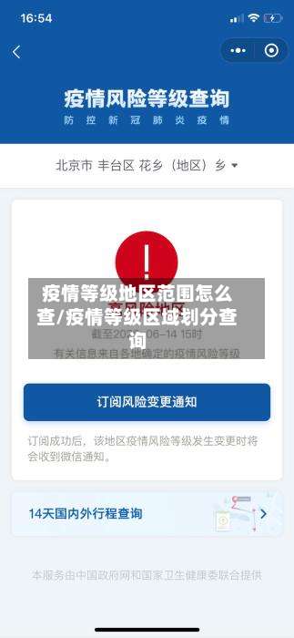 疫情等级地区范围怎么查/疫情等级区域划分查询-第2张图片