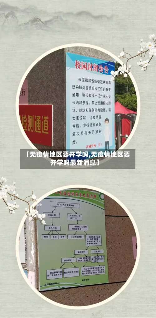 【无疫情地区要开学吗,无疫情地区要开学吗最新消息】-第1张图片