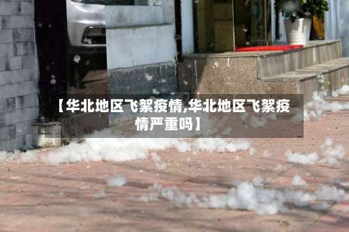 【华北地区飞絮疫情,华北地区飞絮疫情严重吗】-第1张图片