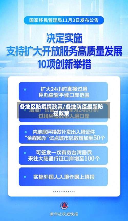 各地区防疫情政策/各地防疫最新防控政策-第1张图片