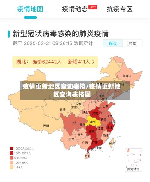 疫情更新地区查询表格/疫情更新地区查询表格图-第2张图片